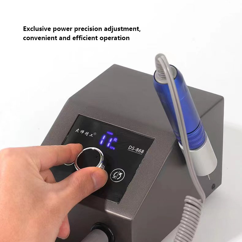 DS-868 intelligent touch screen adjustable grinder for motherboard CPU IC chip grinding 35000 RPM Standard repair tool