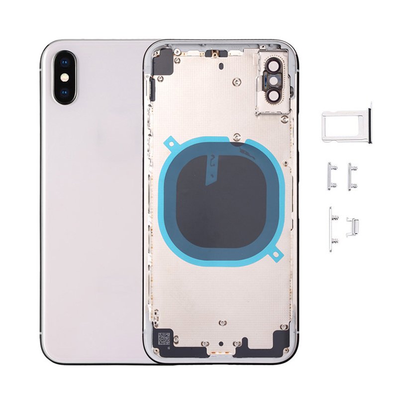 Mobile Phone Housing For Iphone 7 8 x Xr Xs 11 12 Pro Max back cover housing without flex for iphone back cover
