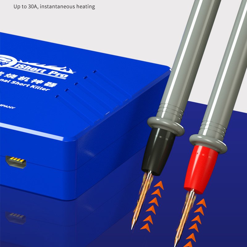 MECHANIC iShort Pro Short Killer Tool With Battery For Mobile Phone Maintenance Motherboard Short Circuit Failure Detector