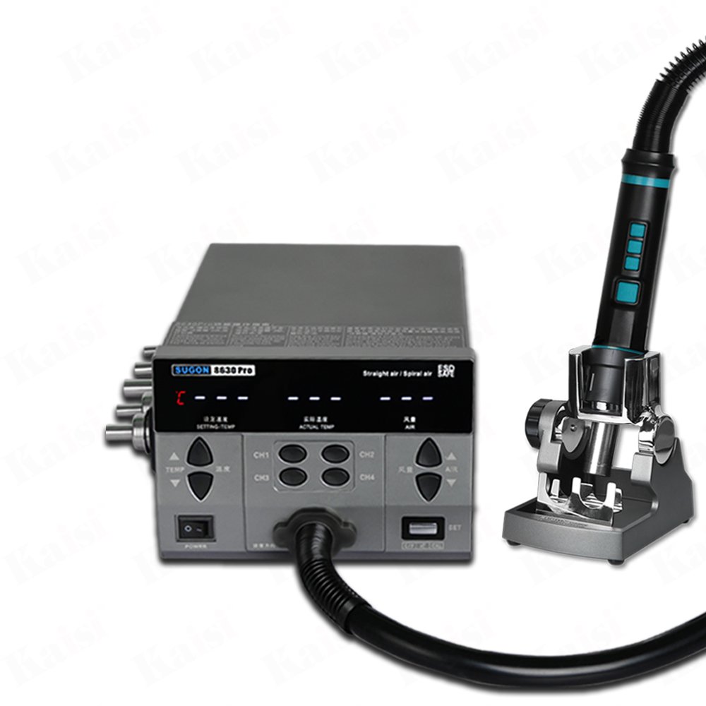 SUGON 8630 pro hot air gun 1300W mobile phone repair tool equipment motherboard chip BGA hot air soldering station