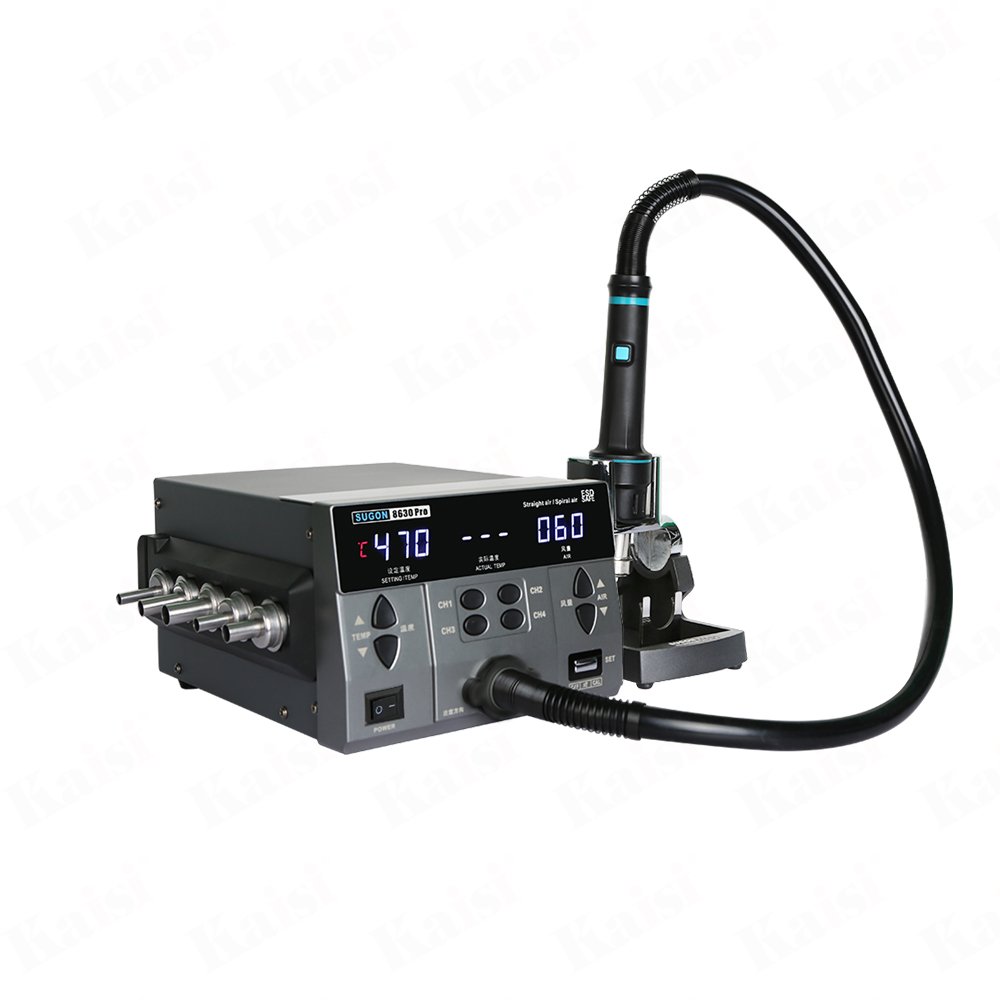 SUGON 8630 pro hot air gun 1300W mobile phone repair tool equipment motherboard chip BGA hot air soldering station