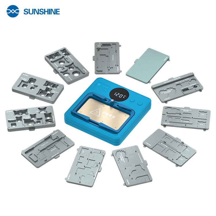 SUNSHINE SS-T12B Intelligent Maintenance Heater Heating Platform For Android and IP7G-15PM Mobile Phone Motherboards