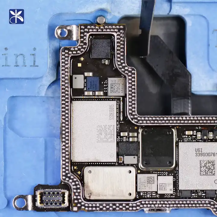 MJ Z20 PRO 24 IN 1 Middle Layer BGA Reballing Stencil Platform Fixture For iPhone X-15 Pro Max Motherboard Planting Tin Tool