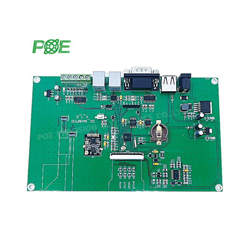 FR4 CEM-1 High End PCBA Drive Controller Board Manufacturer OEM Prototype PCB Assembly DC Motor Driver Board.
