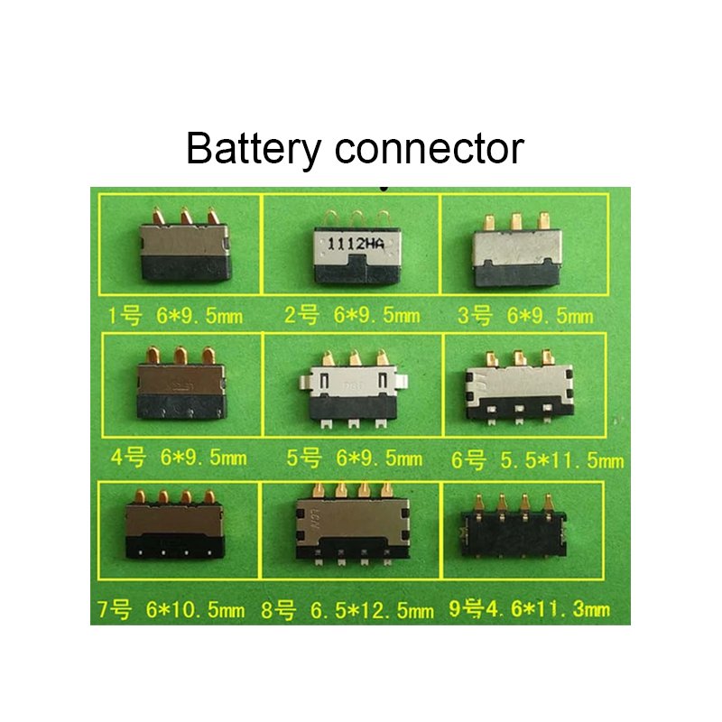 Smartphone battery holder universal redmi note4X contact power connector S5 battery contact contacts