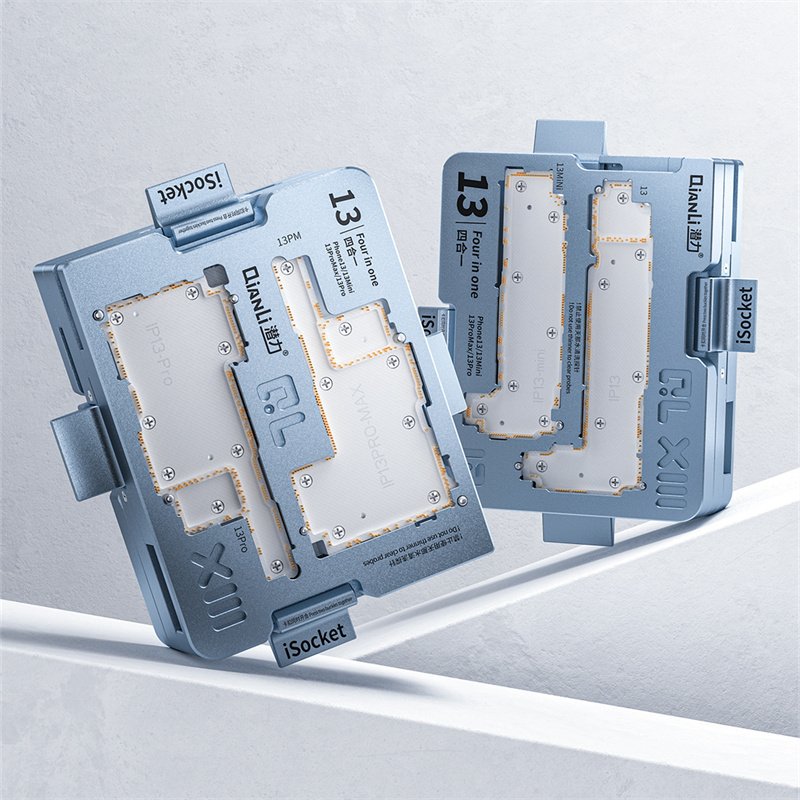 Qianli iSocket 4in1 13 Series Motherboard Layered Test Fixture For IP 13/13mini/13pro/13proMax Logic Board Diagnostic Tester