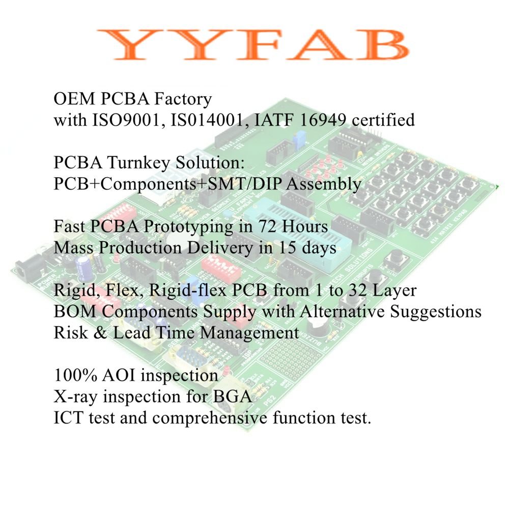 Single and Double Side PCBA Service Circuit Board 6 Layers Multilayer mobile phone motherboard PCB Assembly