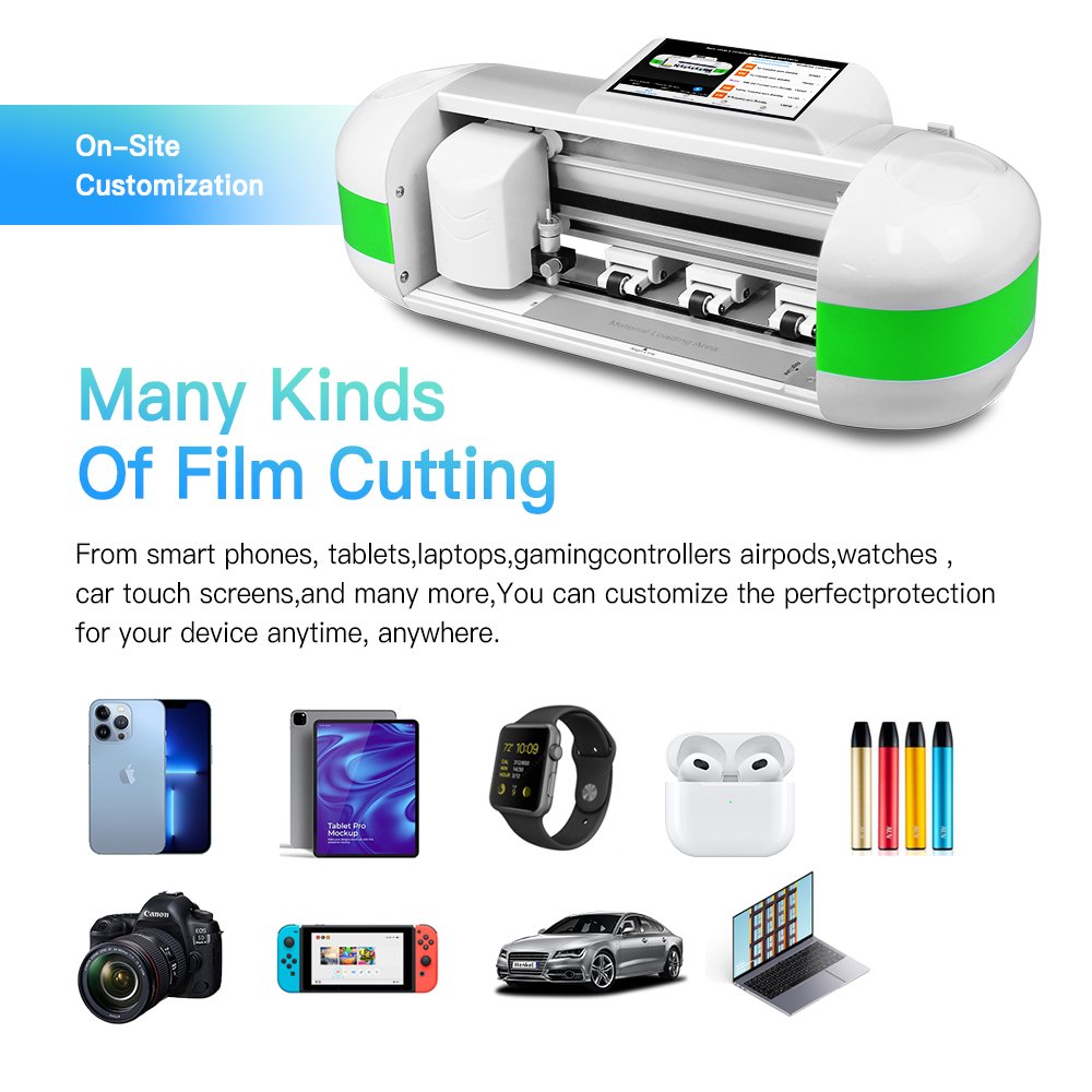 Screen Protector Cutting Machine Mobile Phone Automatic For Tpu Film Cutter
