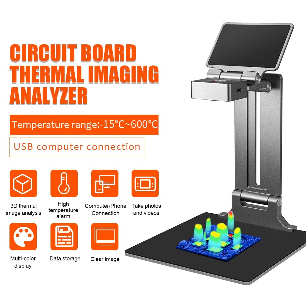 Victor 380S 3D Mobile Phone Motherboard Inspection Repair PCB Troubleshoot Tools Thermal Infrared Imager Camera