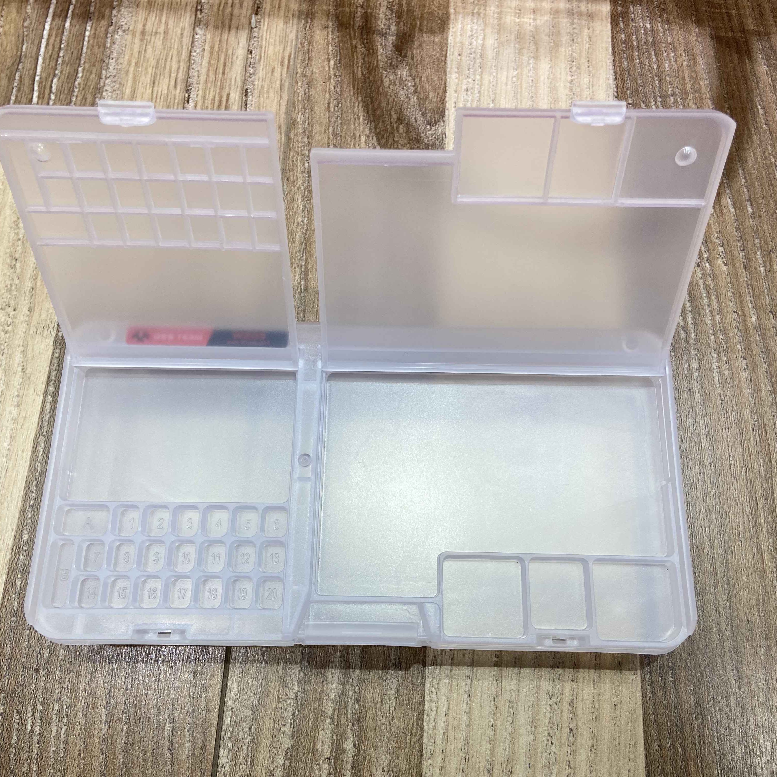 Double Layer Storage Box Mobile Phone Repair for Motherboard Ic Chips Component Screws Double Layer Storage Box