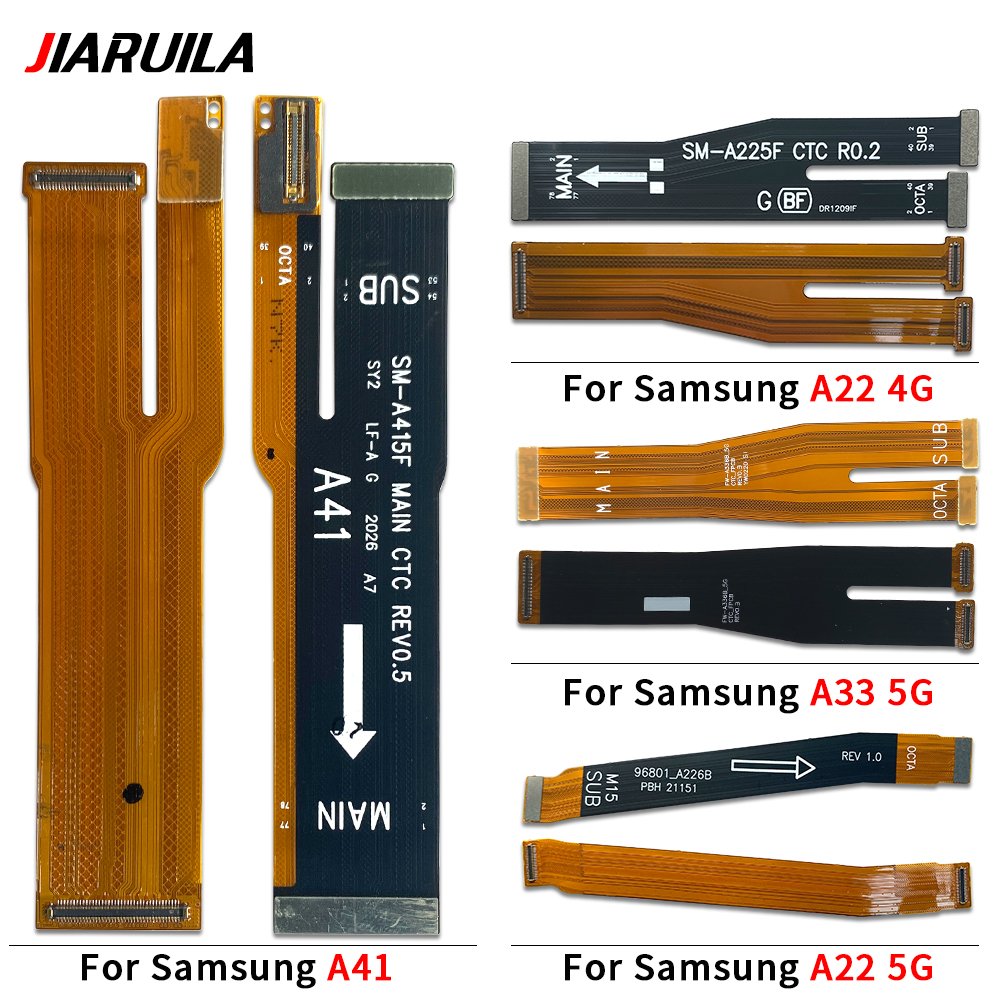 Main Board Flex Motherboard Connector LCD Display Flex Main Flex For Samsung A33 A34 A41 A42 A52 A53 A54 A72 A73 A55 A15 A25 5G