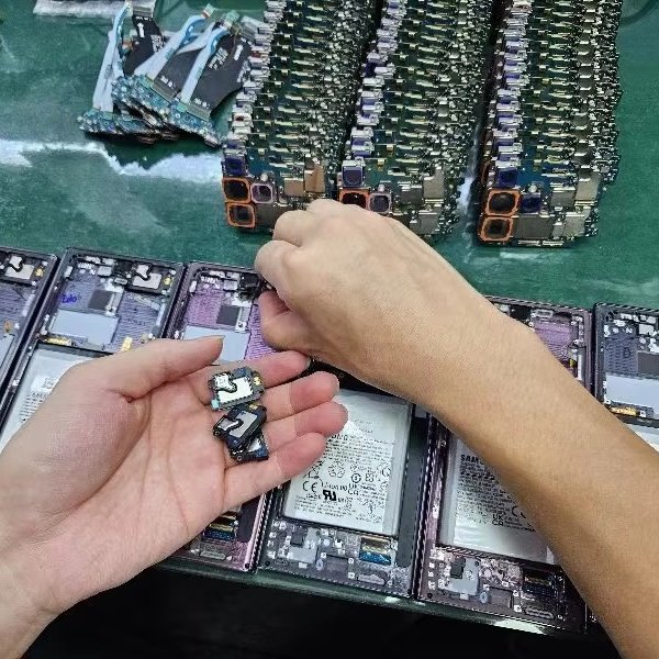 Refurbished original mobile phone motherboard s20fe s21fe note20 Note20u U1 XAA unlocked, all function tests passed, all passed