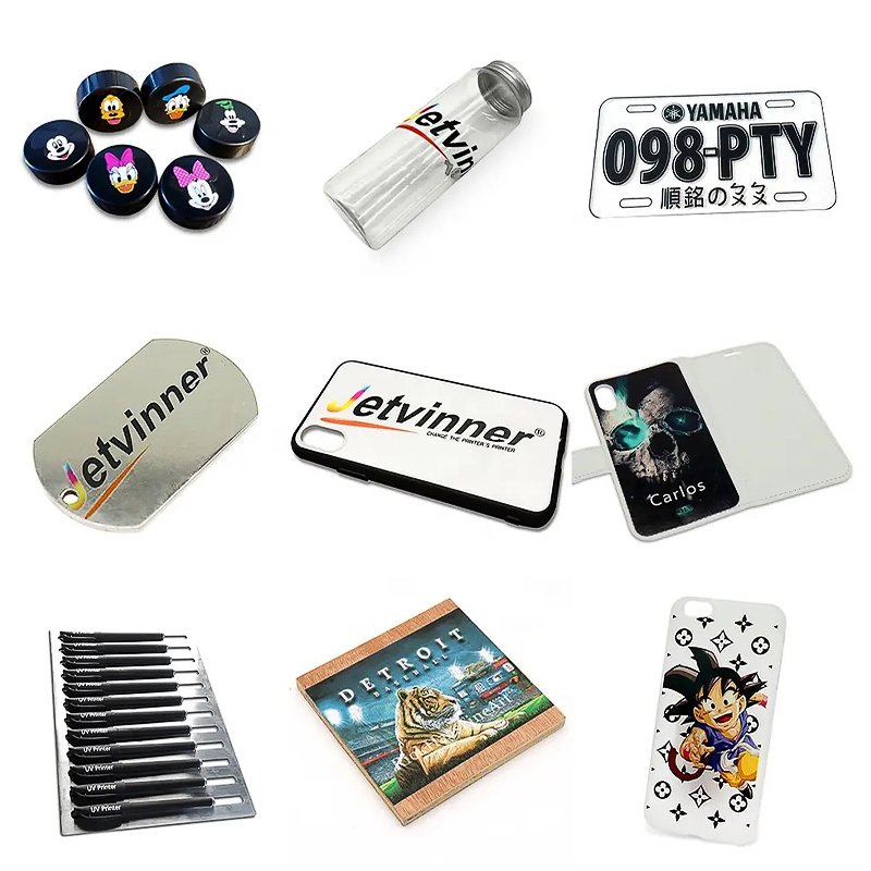Desktop Digital Flatbed A3 UV Mobile Cover Printer Phone Case Printing Machine