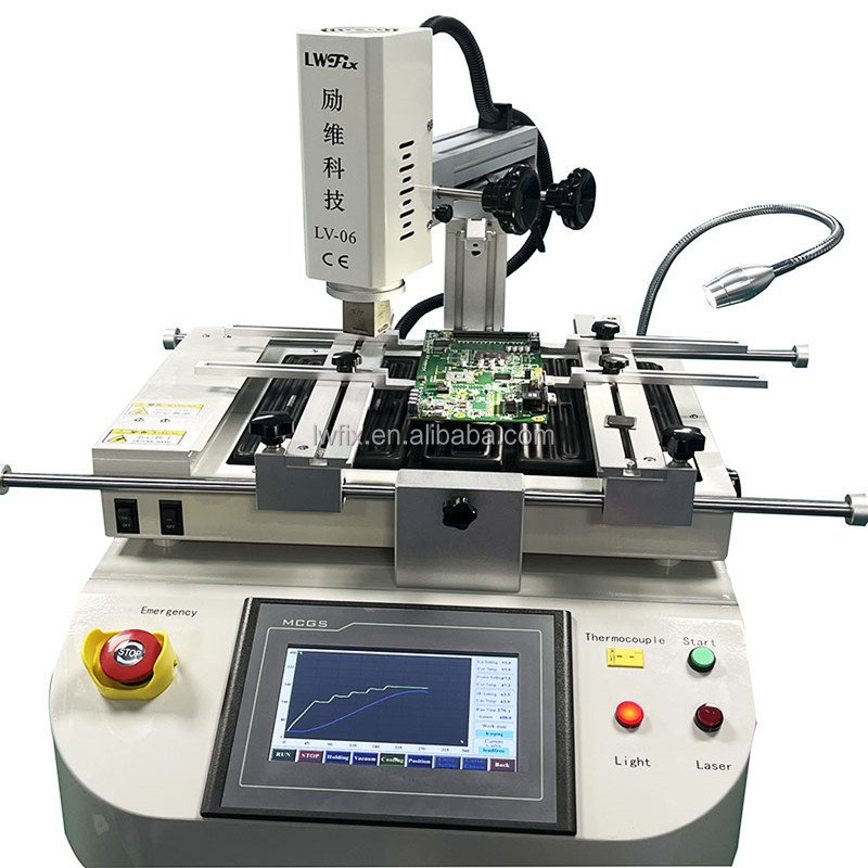 Cost-effective LV-06 BGA rework station mobile phone/laptop motherboard repair equipment ic chip reballing machine