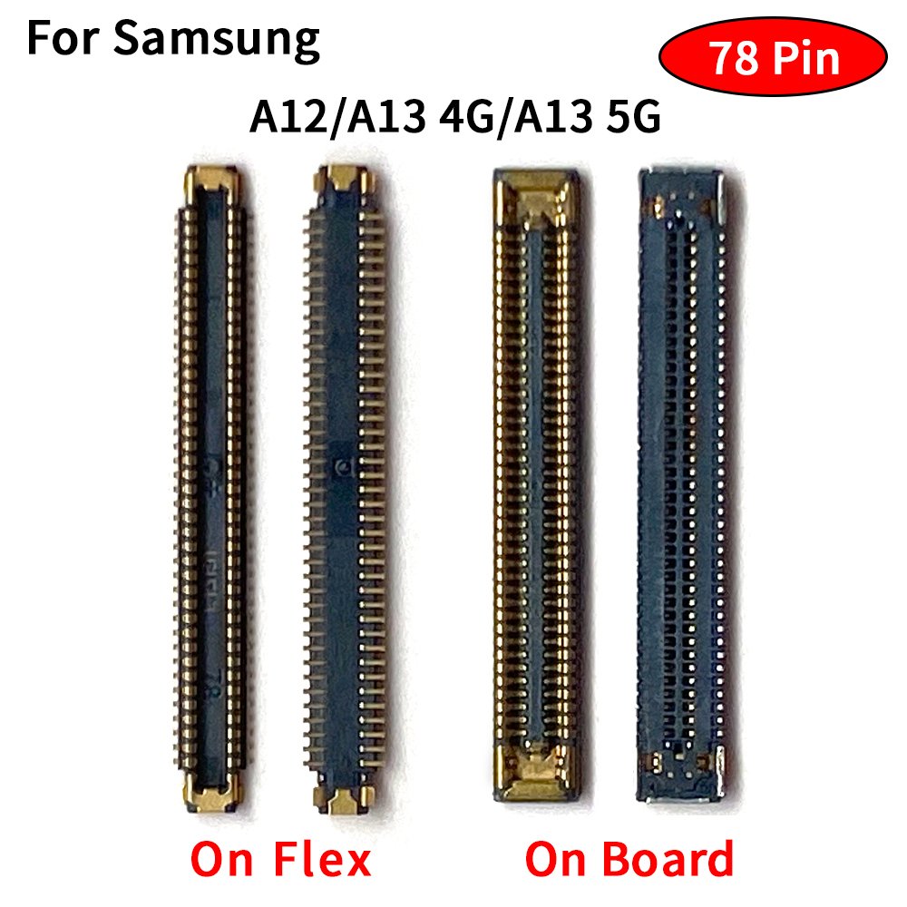 Mobile Phone Spare Parts Motherboard LCD Display FPC Connector For Samsung A12 A13 4G 5G A21S A22 4G LCD connect Board Flex