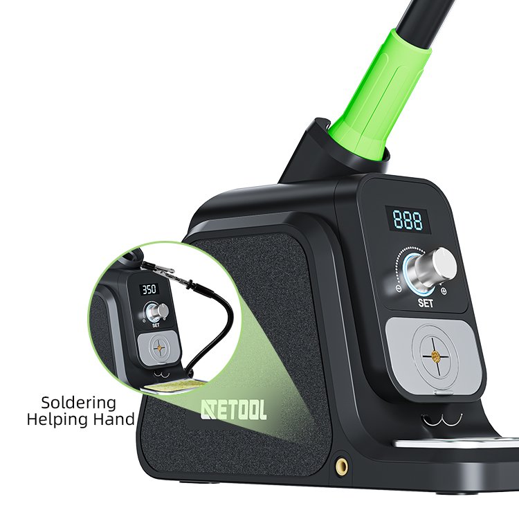 2024 Hot sale Bga Soldering Rework Station 230V 110V LED Digital Display 4 in 1 rework station welding machine portable
