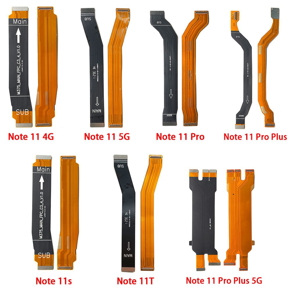 Replacement LCD Display Connector Main Board Flex Cable For Xiaomi Redmi Note 11 12 13 Pro 4G 5G Plus Mobile phone Flex cable