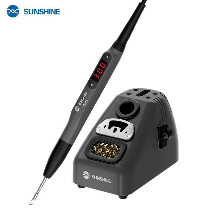 SUNSHINE S245 110W Smart Portable Soldering Iron for Mobile Phone Motherboard PCB Repair Welding Station Heat Pencil Tip Tools