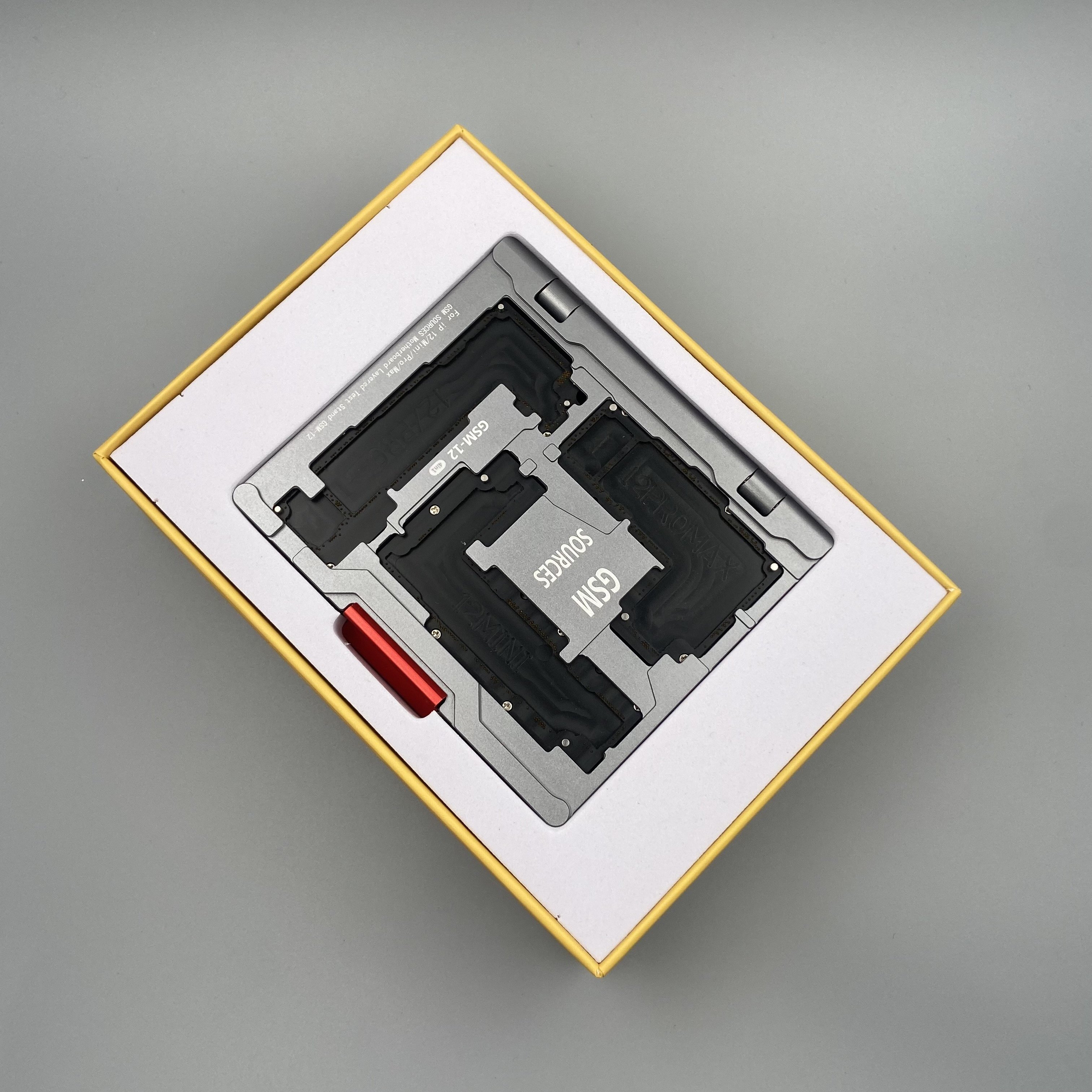 GSMSOURCES iSocket Test Fixture For iPhone 12 12Pro 12ProMax Motherboard Fast Test