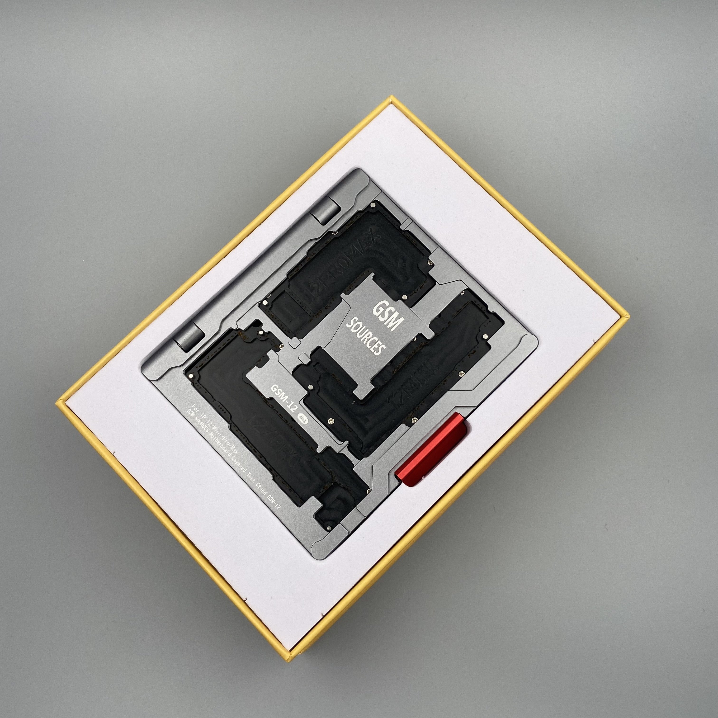 GSMSOURCES iSocket Test Fixture For iPhone 12 12Pro 12ProMax Motherboard Fast Test