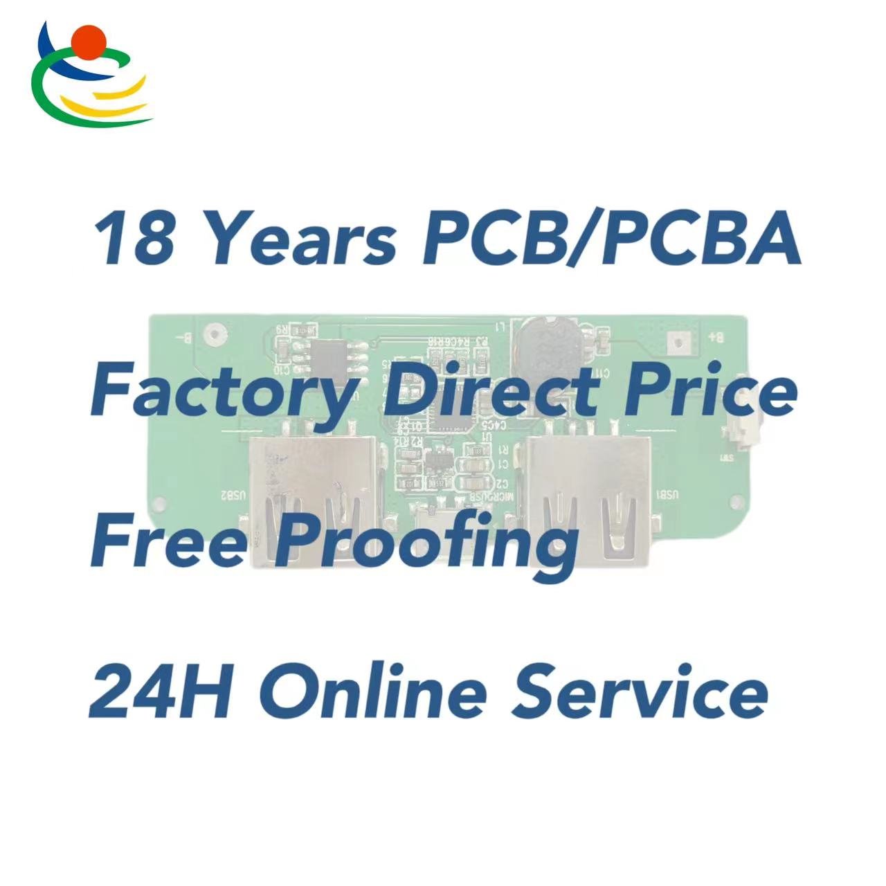 PCBA Manufacturer Mobile Phone Charger Drone Controller Circuit Board Electronic Components USB Charger PCB Wireless Charger PCB