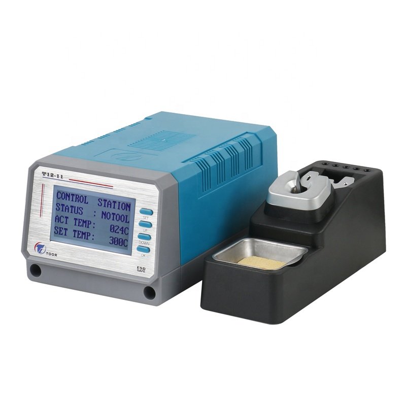 T12-11 Lead Free Soldering Station 3 seconds high-accuracy Temperature Mobile Phone Motherboard welding Tool