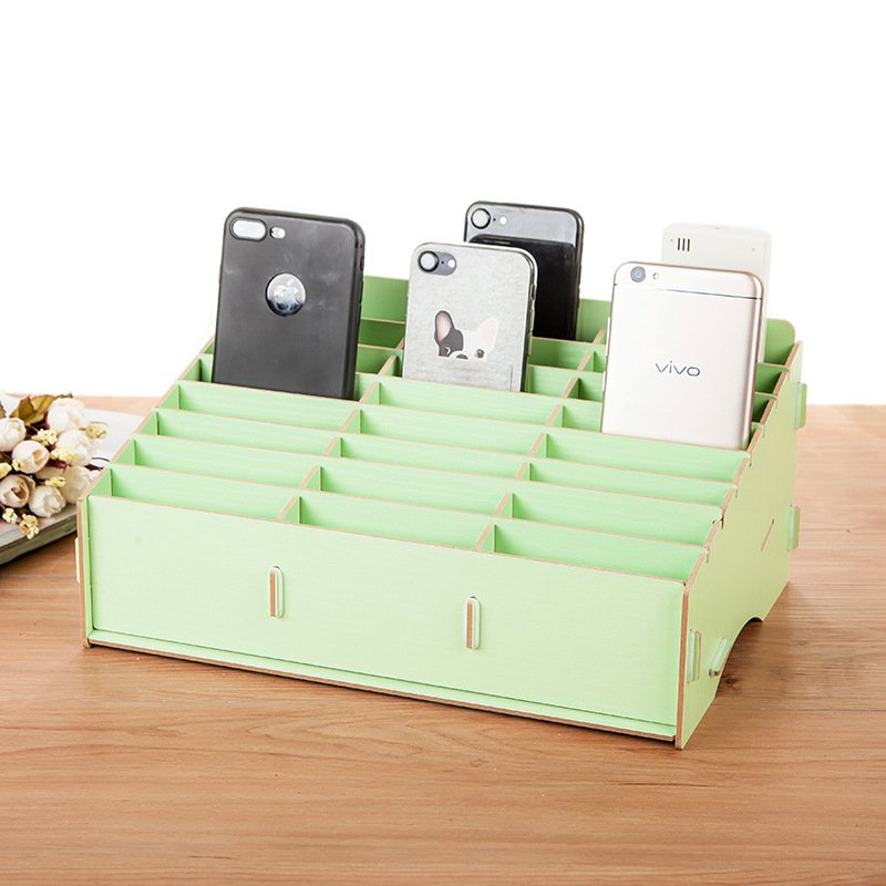 Mobile Phone Repair Tools Box 48 Or 24 Grid Wooden Storage Box Cellphone Motherboard Lcd Screen Storage Box