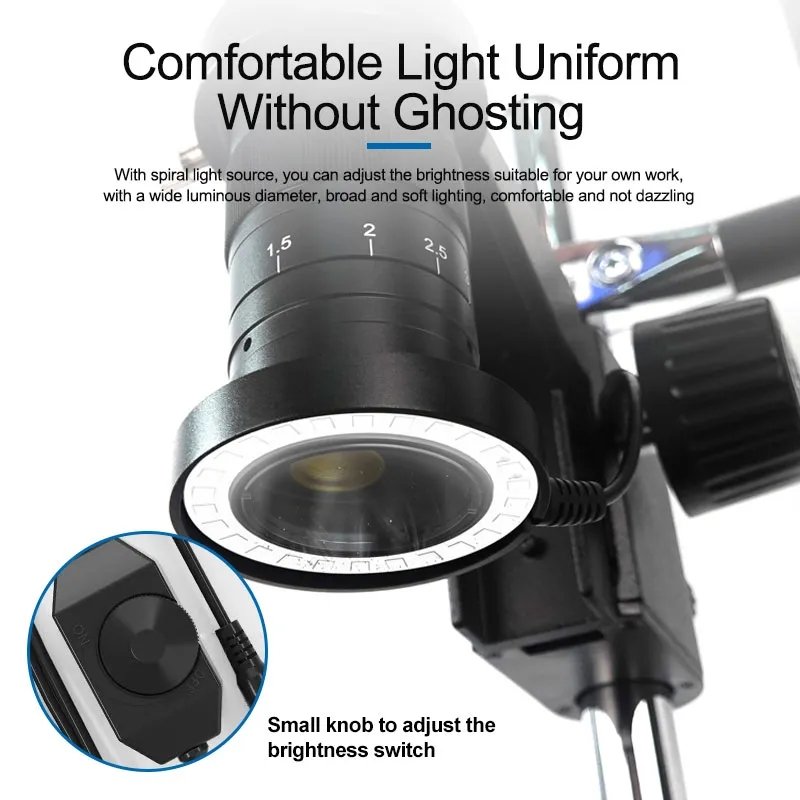 Sunshine MS8E-02 Pro Electronic Digital Microscope 4800W HD Imaging Camera For Mobile Phone PCB IC Motherboard Soldering Repair