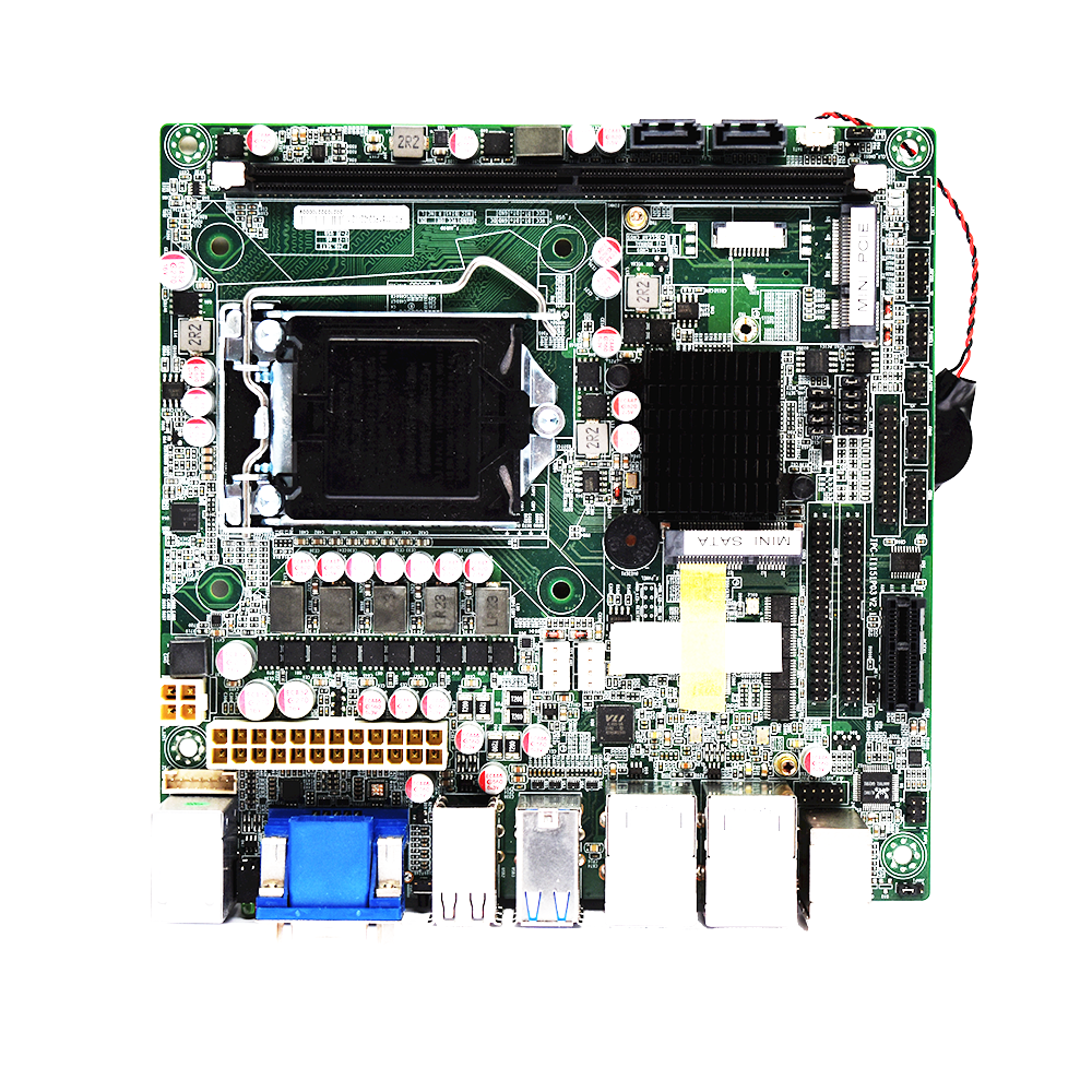 Fodenn Intel Core 6-7th I3/I5/I7 Processor 8*USB3.0 6*USB2.0 10*COM LGA1151 MINI-ITX Desktop Industrial Motherboard