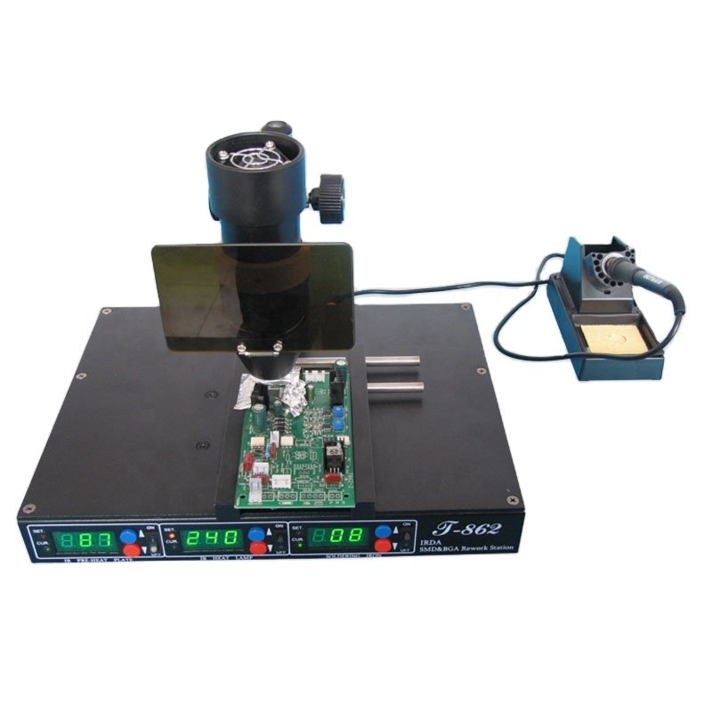 mobile phone motherboard repair tools ,BGA Rework ,reballing station T862++support,made in china