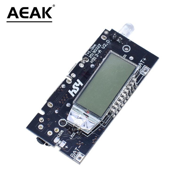 5V PD pcb Mobile Power Bank Dual USB Battery 18650 Step Up Module Charger PCB Power Accessories Lcd Display