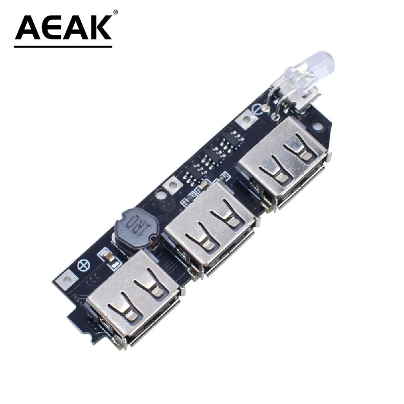5V PD pcb Mobile Power Bank Dual USB Battery 18650 Step Up Module Charger PCB Power Accessories Lcd Display