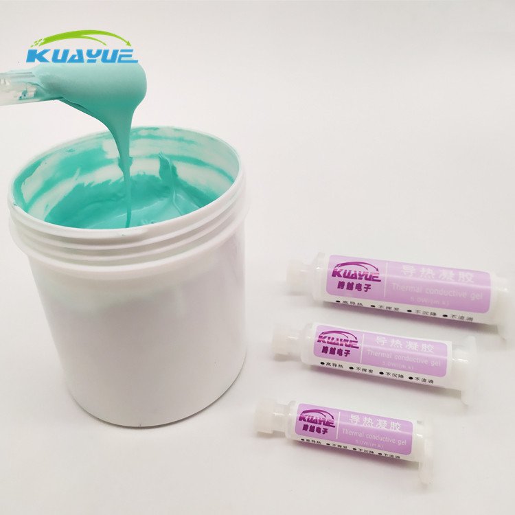 Two-component KUAYUE Thermal Cooling Silicone Paste Thermal Gel For Mobile Phone Motherboard CPU