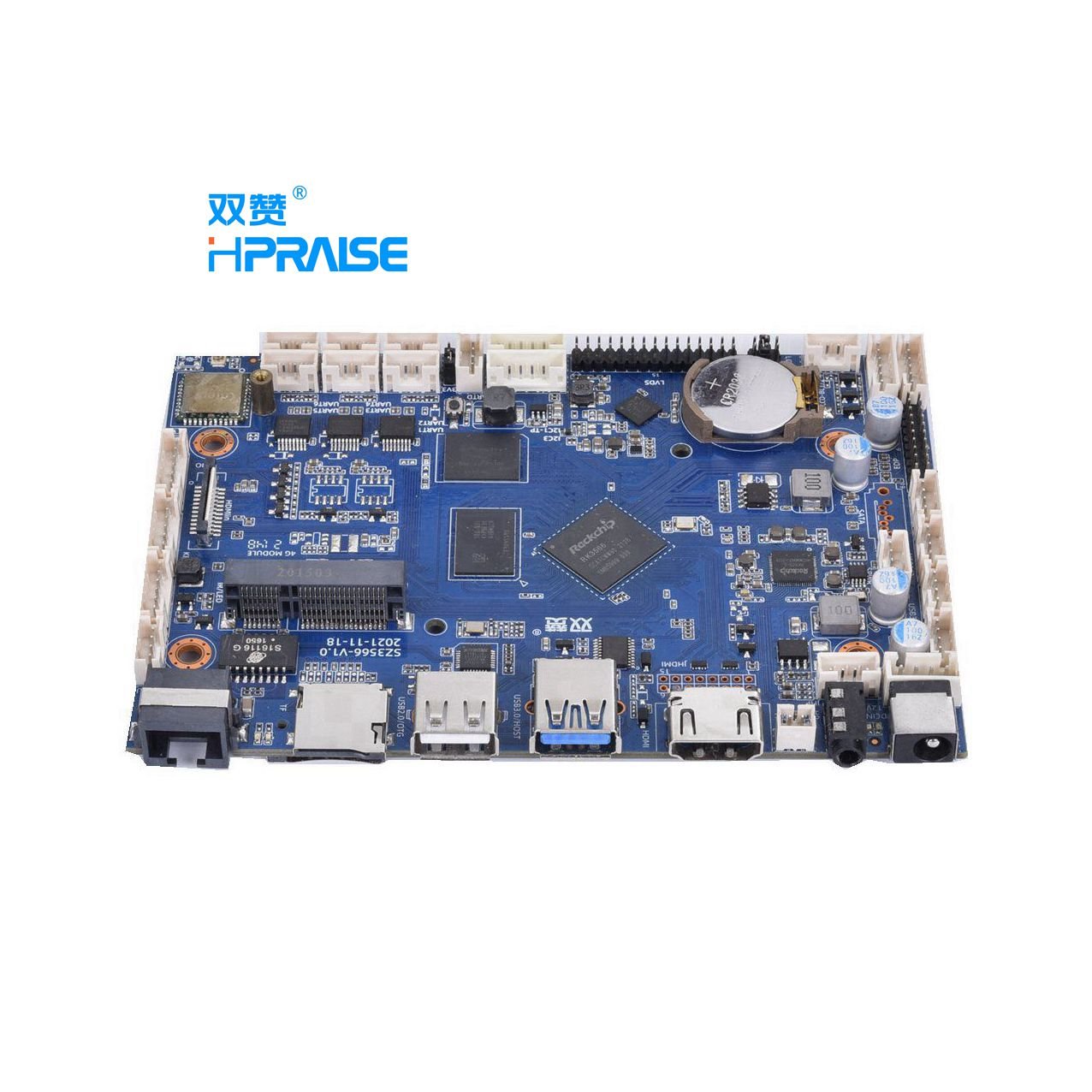 Rk3566 Arm Android Linux 4G LTE WIFI Bluetooth Board motherboard For Strip Advertising Lcd Screen Android 11