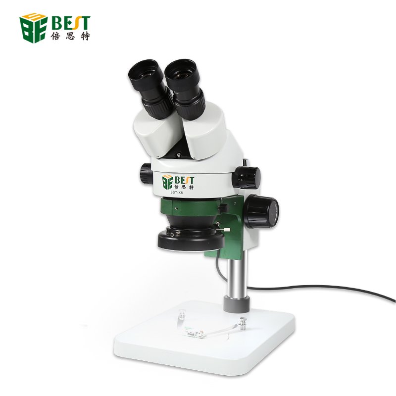 BST-X5II 7x-45x Industrial Binocular Stereo Microscope PCB Inspection Mobile Phone Repairing Soldering tool