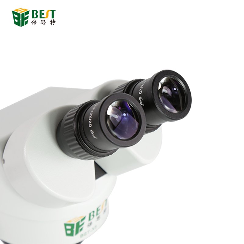 BST-X5II 7x-45x Industrial Binocular Stereo Microscope PCB Inspection Mobile Phone Repairing Soldering tool