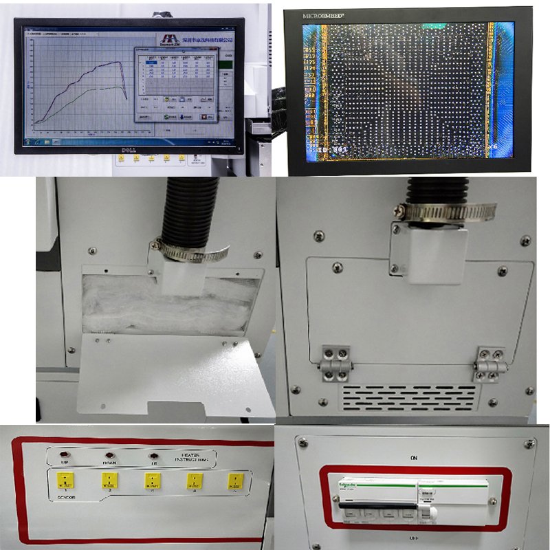 Seamark ZM-R7850A soldering station BGA rework station ps5 controller motherboard repair machine BGA ic chip remove machine