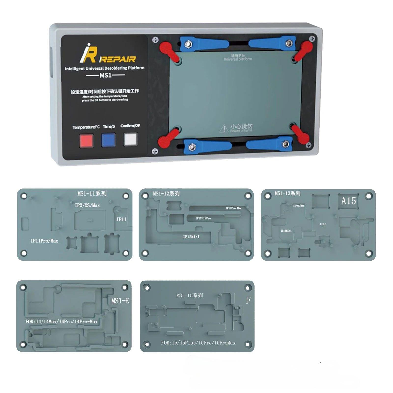 Mijing IRepair MS1 Desoldering Preheating Platform For iPhone X/11/12/13/14/15 Pro Max Motherboard Desoldering Mijing Tool