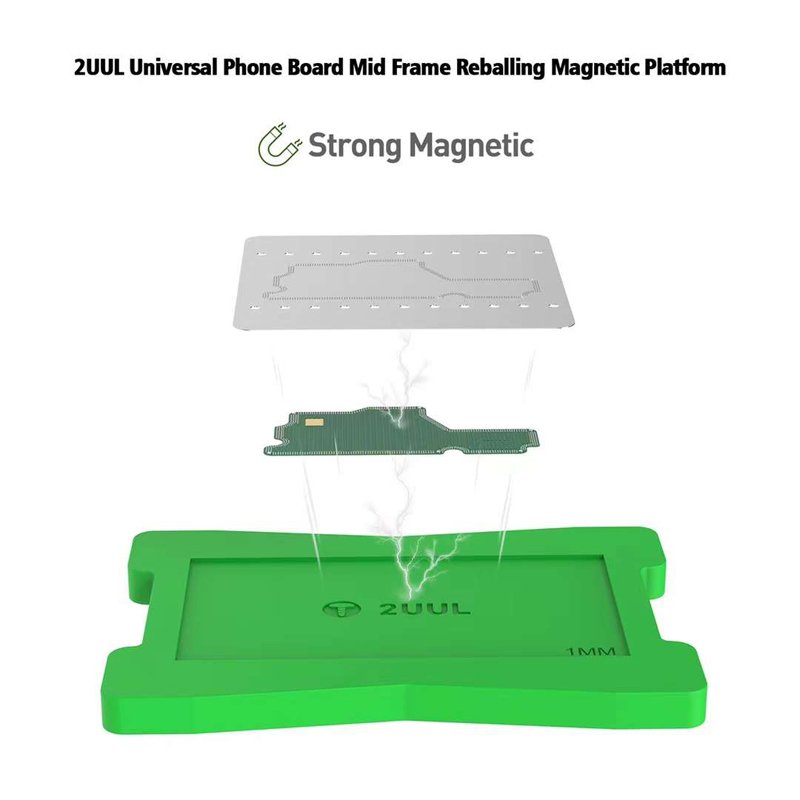 2UUL Soldering Plant Tin Platform For Mobile Phone Motherboard CPU BGA Logic Board Rework Tool