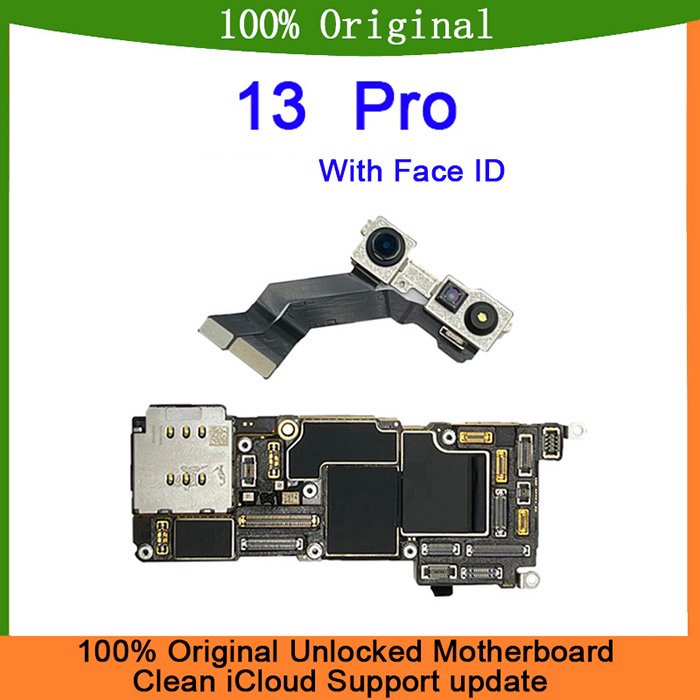 mobile phone for iphone 13 pro max motherboard unlocked 13 pro motherboard with face id for iphone motherboard 12 14 15 Pro max