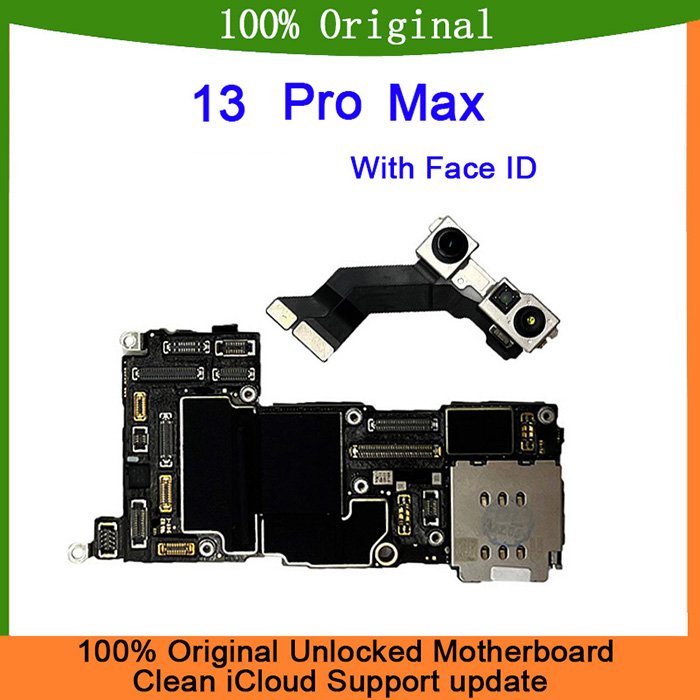 mobile phone for iphone 13 pro max motherboard unlocked 13 pro motherboard with face id for iphone motherboard 12 14 15 Pro max