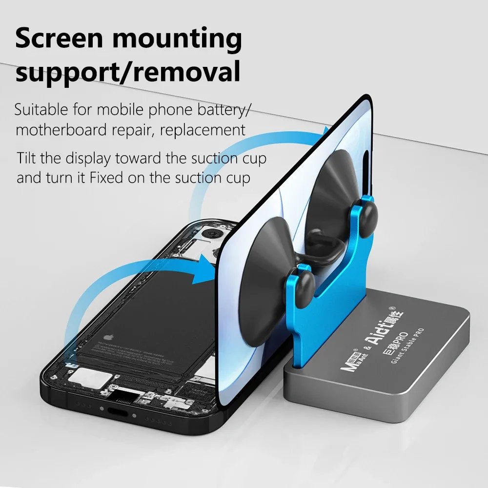 Maant Giant Stable Pro Screen Support Holder Fixture for Phone Repair Strong Suction Motherboard Battery Disassembly Repair