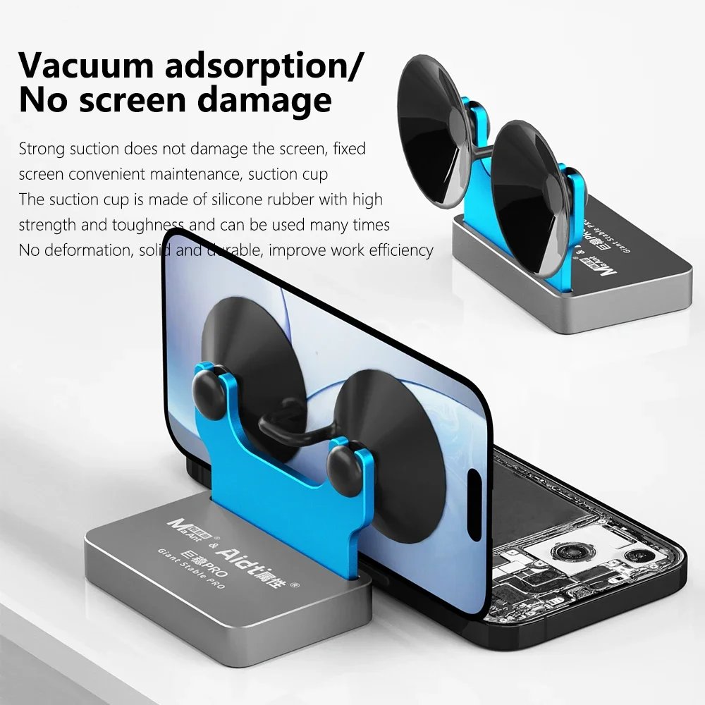 Maant Giant Stable Pro Screen Support Holder Fixture for Phone Repair Strong Suction Motherboard Battery Disassembly Repair