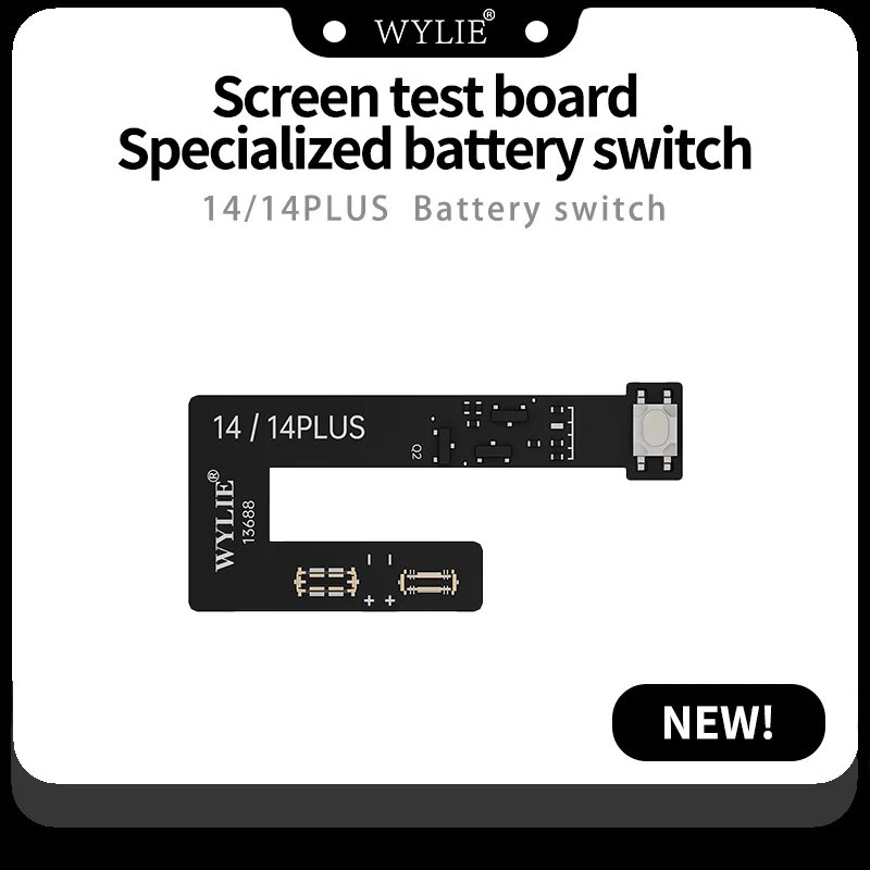 Wylie Screen Test Board Battery Switch Flex Cable For Phone 8-15PM Motherboard And Connect Seat Protect