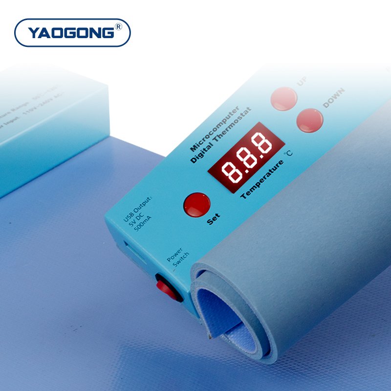 YAOGONG 918 14 Inch Vacuum Glasses Preheating Remover Station Mobile Broken Phone Repair Tool LCD Screen Separator Machine