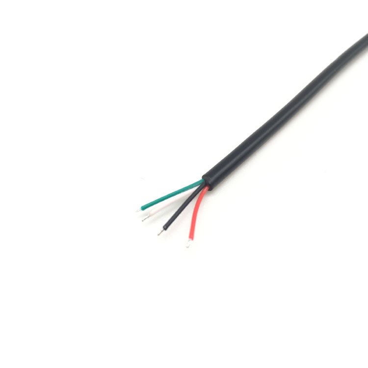 Right Angle USB A to Soldering Cable