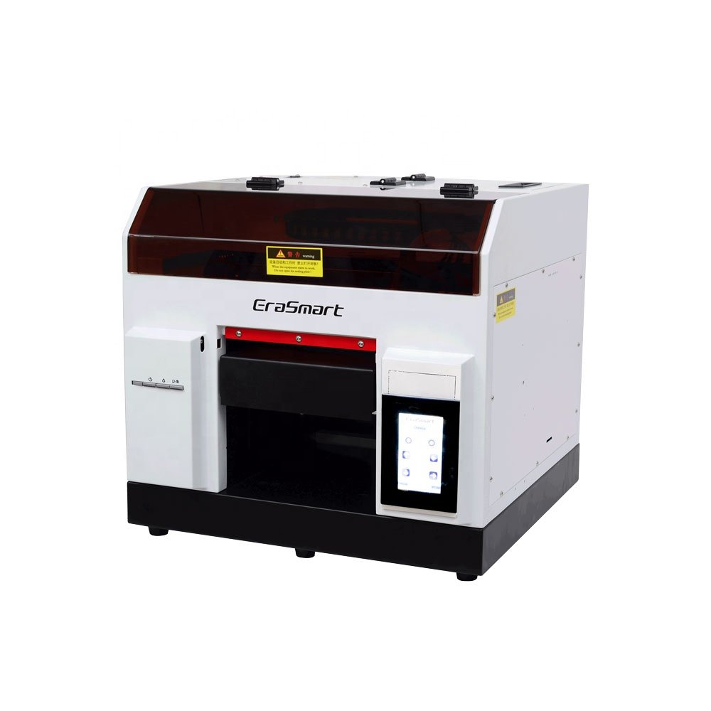 L800 Printhead 6 Color A4 Size DIY Led flat bed Mini uv printer a4