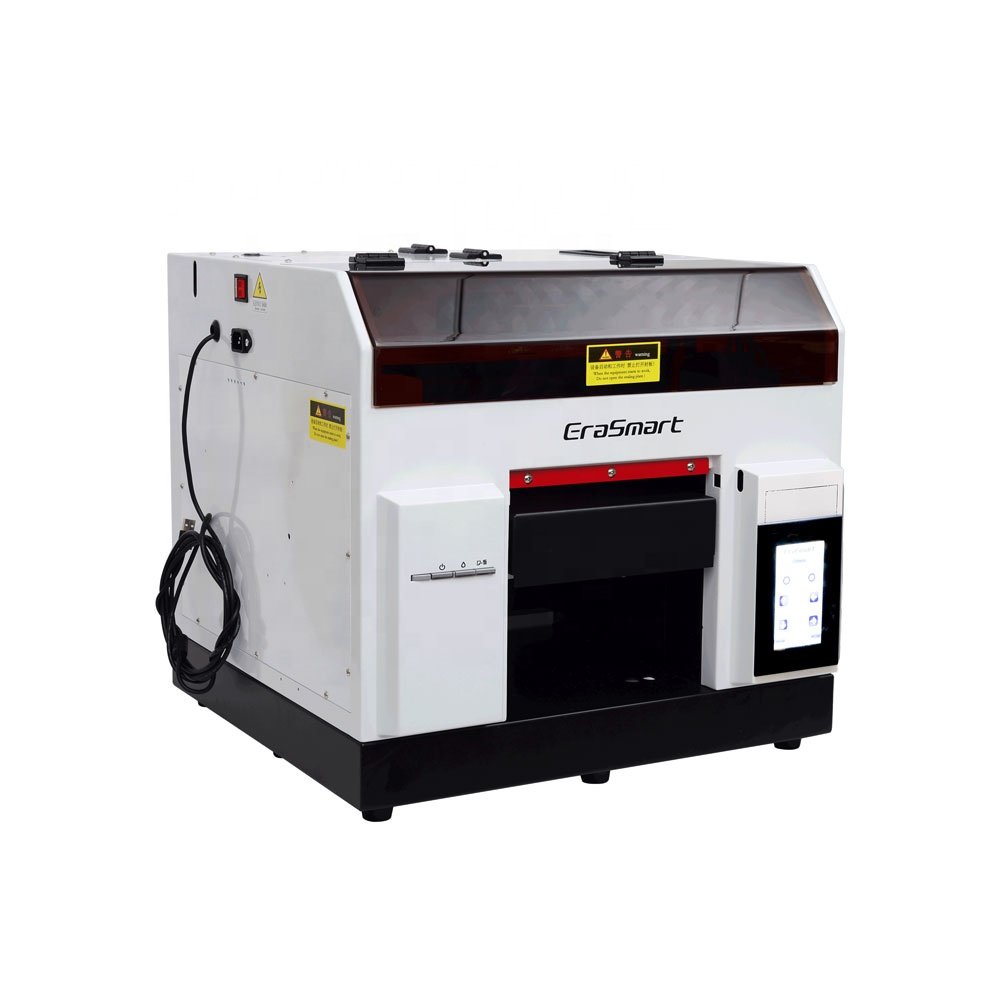 L800 Printhead 6 Color A4 Size DIY Led flat bed Mini uv printer a4