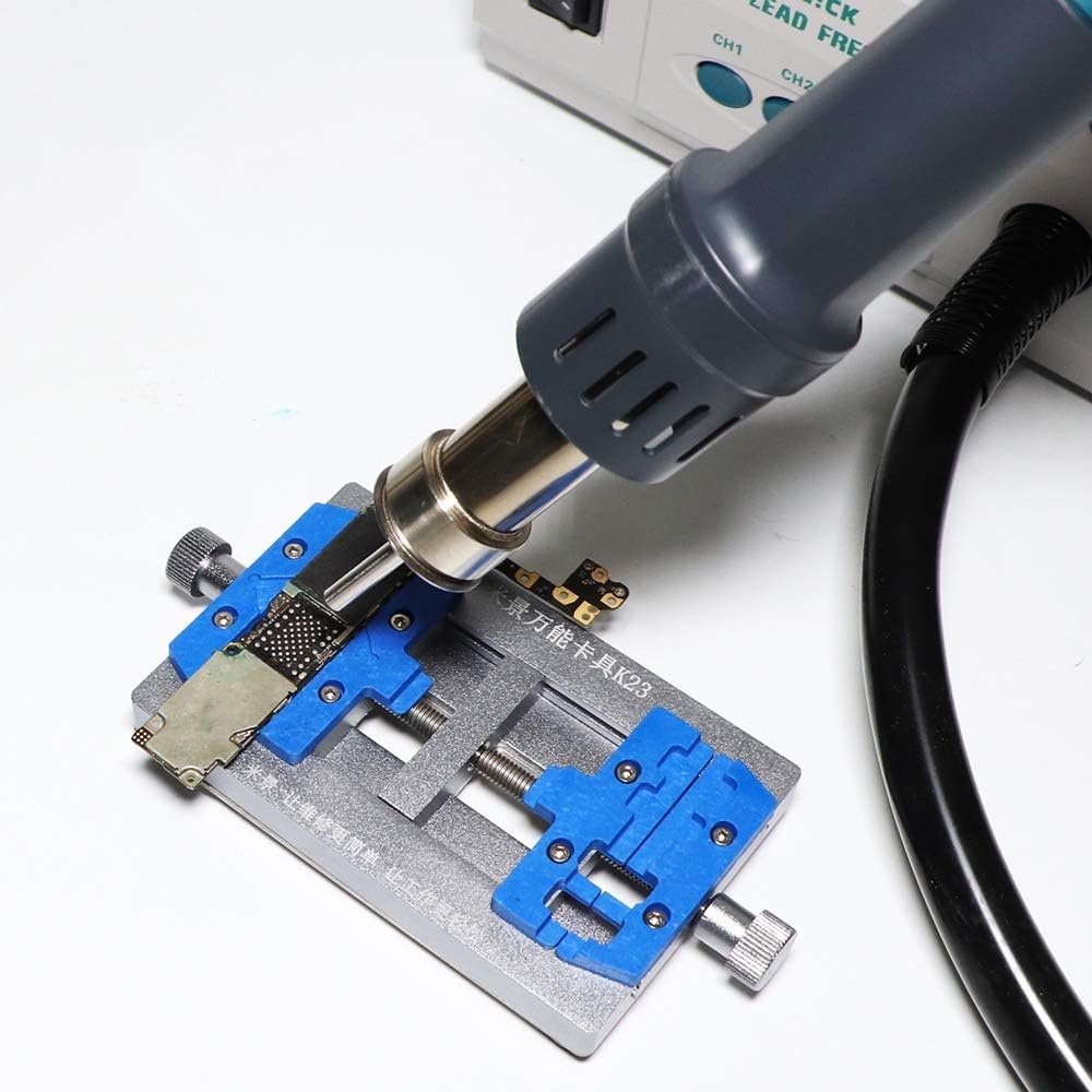 861DW Max lead-free Soldering Station Hot Air Gun Rework For Motherboard Phone PCB 110V 220V Welding Desoldering Repair Tools