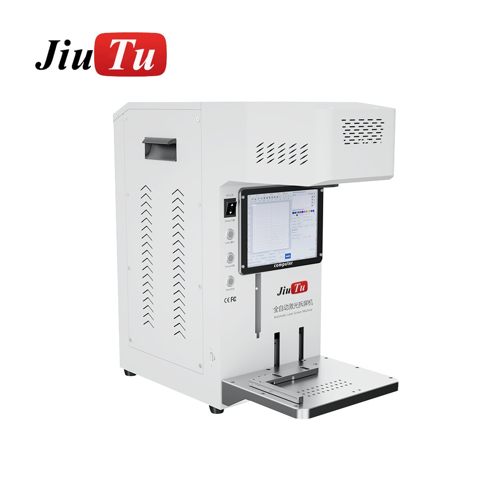 Jiutu Mini Automatic Laser Machine For iPhone 8 X 13 14 15 Promax Broken Back Glass Removal